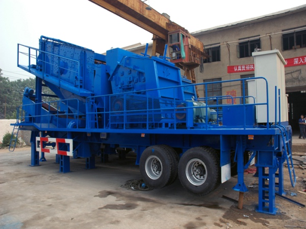 Mobile Impact Crusher Plant