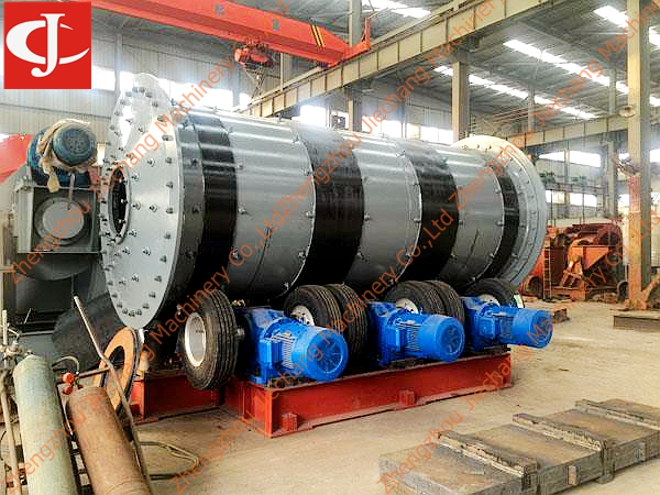 Tyre drive ball mill